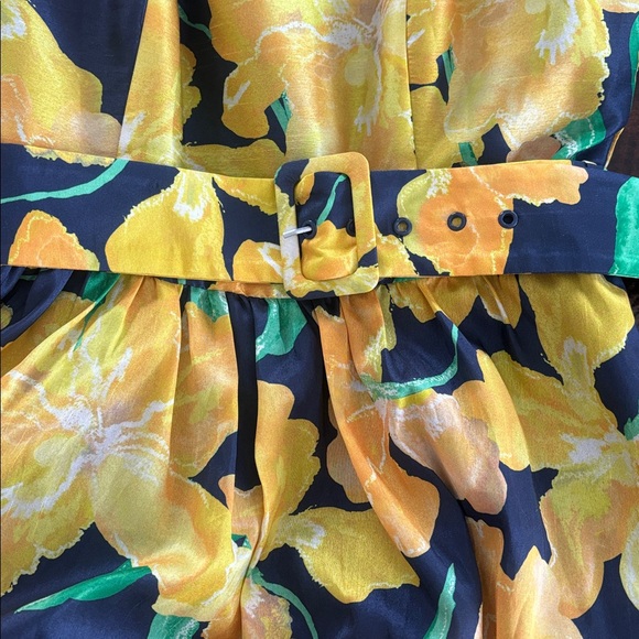 Hutch Scoop-Neck Belted Midi Dress - Picture 8 of 12